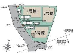 「篠崎」駅まで12分の距離に2階建て全3邸が完成しました！